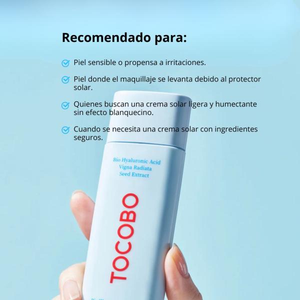 Bloqueador En Crema TOCOBO Bio Watery